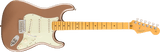 American Professional Classic Stratocaster® Maple Fingerboard Faded Firemist Gold