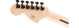 Squier FSR Affinity Series Stratocaster HSS Laurel Fingerboard Black Pickguard Black Hardware Matching Headstock Metallic Black