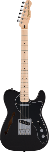 FSR Affinity Telecaster Thinline Maple Fingerboard BPG Metallic Black