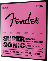 Super 250 Guitar Strings Nickel Plated Steel Ball End 250H Gauges .012-.052 (6)