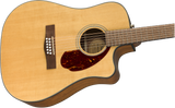CD-140SCE 12-String Walnut Fingerboard Natural w/Case