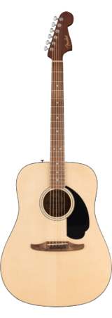California Standard Redondo™ Pack Spruce Top Black Pickguard Natural