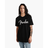 Fender Spaghetti Logo T-Shirt Black M