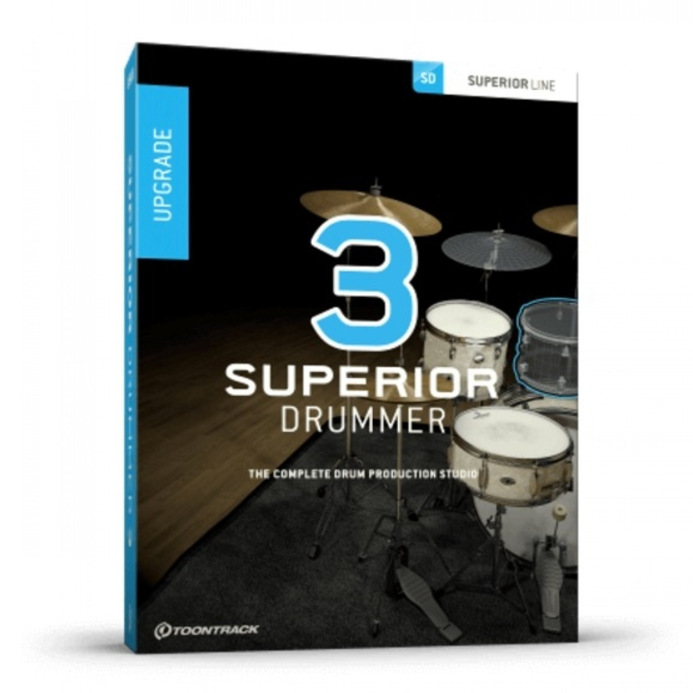 Toontrack Superior Drummer 3 – Music Workshop Retail