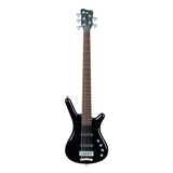 RockBass Corvette Basic 5-String Solid Black High Polish