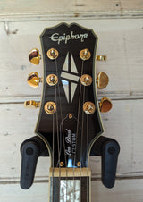 2HD EPIPHONE LES PAUL CUSTOM ANTIQUE IVORY 2008 W/GIBSON GIGBAG