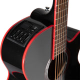 TAKA FXC AC/EL GUITAR COSMIC BLACK SPARKLE C/A