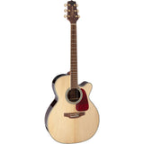 Takamine G70 Series NEX ACEL Guitar with Cutaway in Natural Gloss Finish
