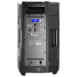 Loudspeaker Powered Portable 2-way QuickSmart DSP 12 LF 1 HF 1200W Class D AmpBlack