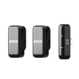 Wireless Micro - Rode Black ultra-compact wireless microphone for USB-C smartphones