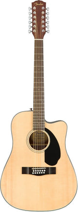 CD-60SCE Dreadnought 12-string Walnut Fingerboard Natural