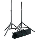 K&M 21449 Speaker Stand Package w/ Bag