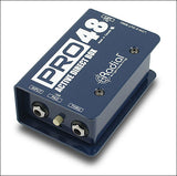 RADIAL RA-PRO48 DI BOX ACTIVE COMPACT DESIGN 48V PHANTOM POWERED