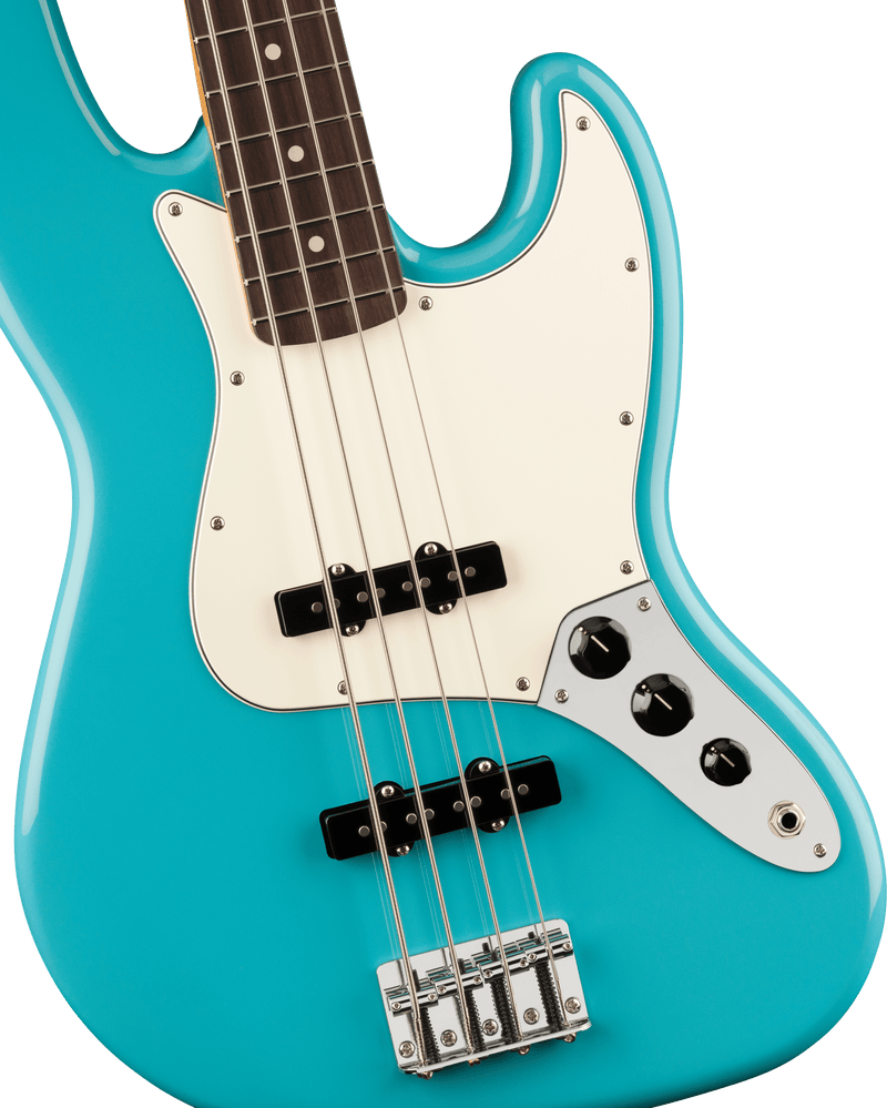 Player II Jazz Bass Rosewood Fingerboard Aquatone Blue