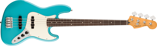 Player II Jazz Bass Rosewood Fingerboard Aquatone Blue