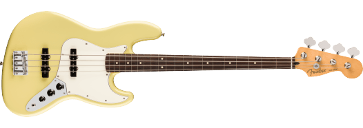 Player II Jazz Bass Rosewood Fingerboard Hialeah Yellow