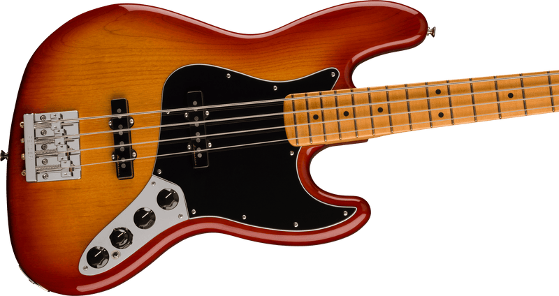 Player Plus Jazz Bass Maple Fingerboard Sienna Sunburst