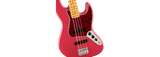 American Professional Classic Jazz Bass® Maple Fingerboard Faded Dakota Red