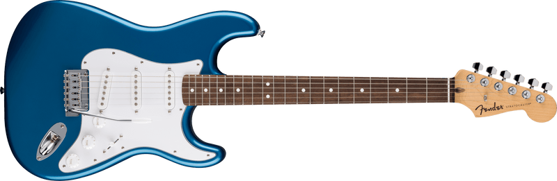 Standard Stratocaster® Laurel Fingerboard White Pickguard Aqua Marine Metallic