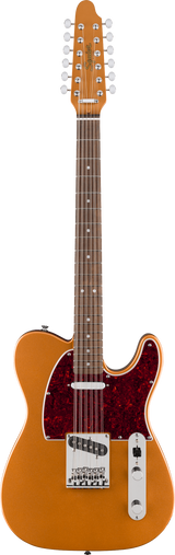 Paranormal Troy Van Leeuwen Telecaster® XII Laurel Fingerboard Tortoiseshell Pickguard Copper
