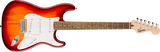 Squier Sonic® Stratocaster® Laurel Fingerboard White Pickguard Sienna Sunburst