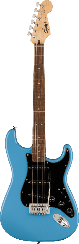 Squier Sonic Stratocaster Laurel Fingerboard Black Pickguard California Blue