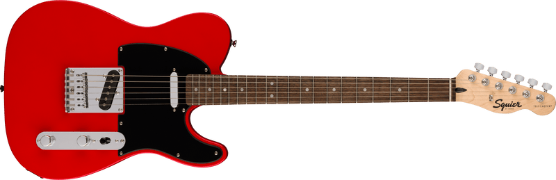 Squier Sonic Telecaster Torino Red Laurel Fingerboard Black Guard