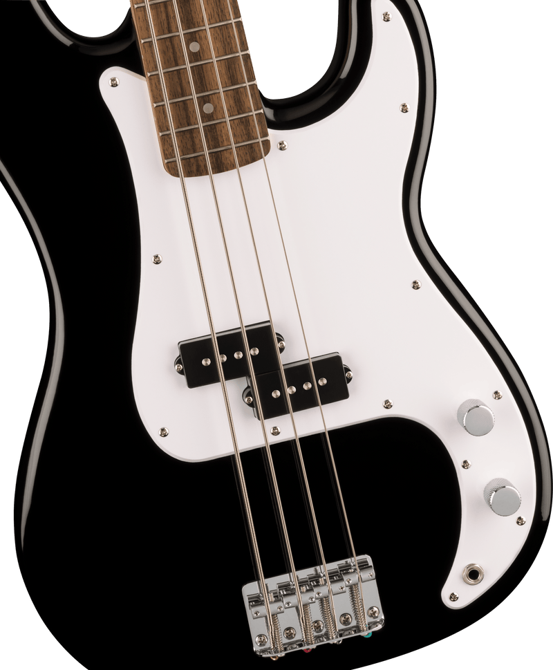 Squier Sonic Precision Bass Laurel Fingerboard White Pickguard Black