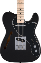 FSR Affinity Telecaster Thinline Maple Fingerboard BPG Metallic Black