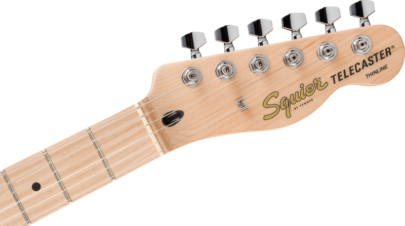 FSR Affinity Telecaster Thinline Maple Fingerboard BPG Metallic Black