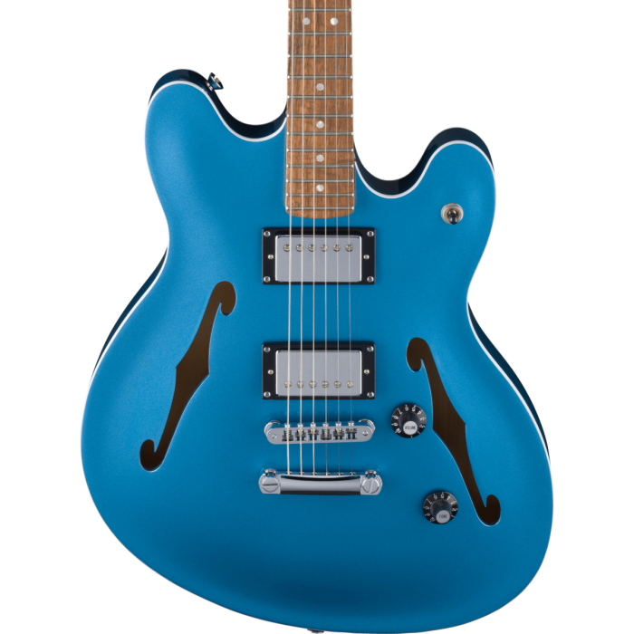 Squier FSR Affinity Starcaster Deluxe Laurel Fingerboard Lake Placid Blue