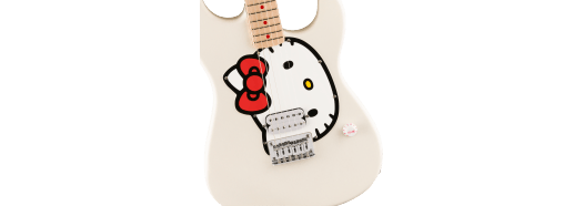 Fender® x Hello Kitty® White Stratocaster®