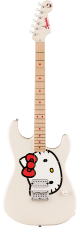 Fender® x Hello Kitty® White Stratocaster®