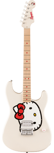 Fender® x Hello Kitty® White Stratocaster®