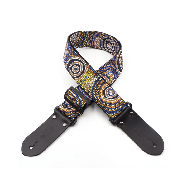2" indigenous pattern strap