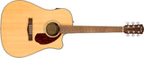 CD-140SCE Dreadnought Walnut Fingerboard Natural w/case
