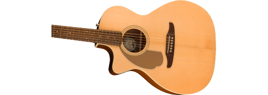 Newporter Player Left-Handed Walnut Fingerboard Gold Pickguard Natural