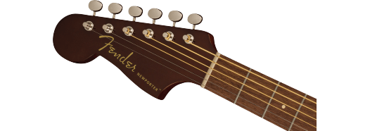 Newporter Player Left-Handed Walnut Fingerboard Gold Pickguard Natural
