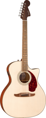 California Deluxe Newporter™ CE Walnut Fingerboard White Blonde