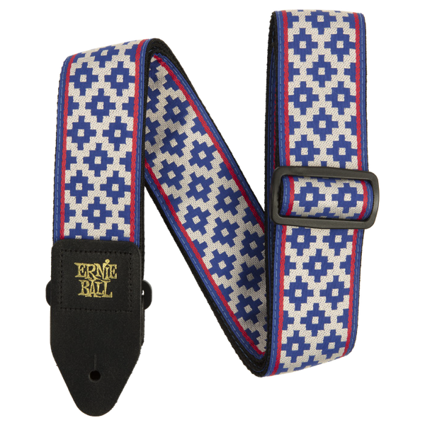 STRAP JACQUARD BLUE CRUX