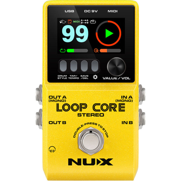 NUX LOOP CORE STEREO LOOPER PEDAL