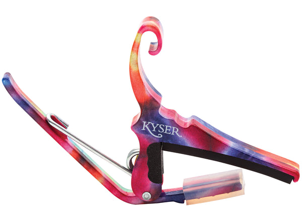 Kyser Quick-Change Acoustic Guitar Capo - Tie Dye