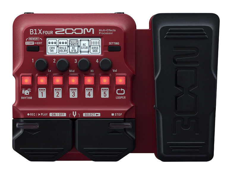 ZOOM B1X FOUR BASS FX