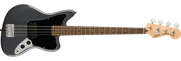 Affinity Series Jaguar Bass H Laurel Fingerboard Black Pickguard Charcoal Frost Metallic