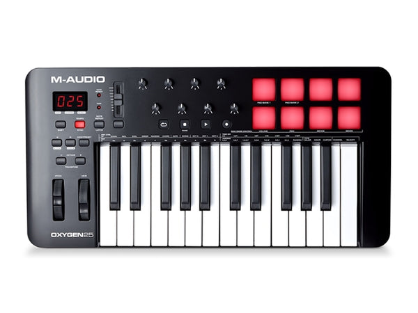 Oxygen 25 MKV USB Key Controller-PadsPots Faders