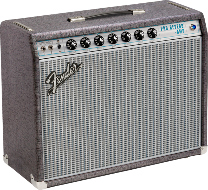 68 Custom Pro Reverb 240V AUS LTD Edition Pewter/Silver with Celestion Redback