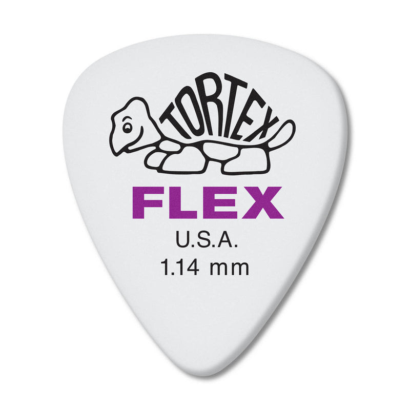 Jim Dunlop 1.14 Tortex Flex Standard Pick Players Pack