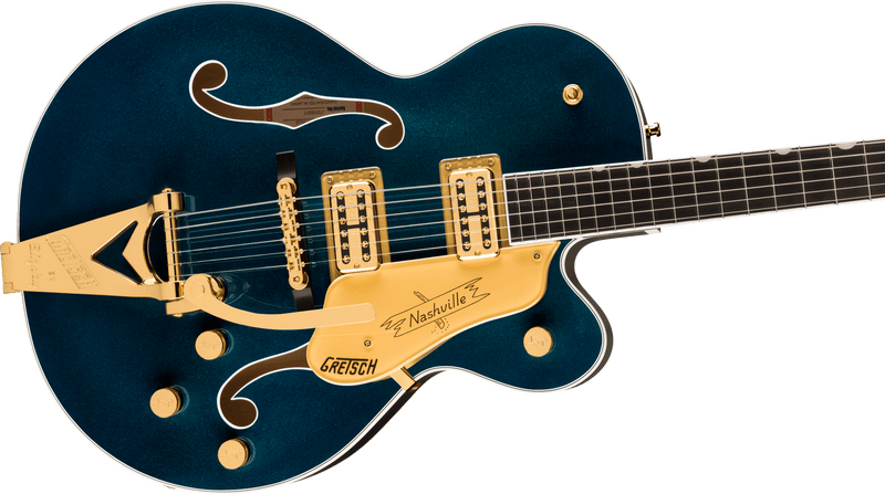 Gretsch Nashville Hollow Body with String-Thru Bigsby and Gold Hardware - Midnight Sapphire