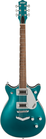 G5222 Electromatic Double Jet BT with V-Stoptail Laurel Fingerboard Ocean Turquoise