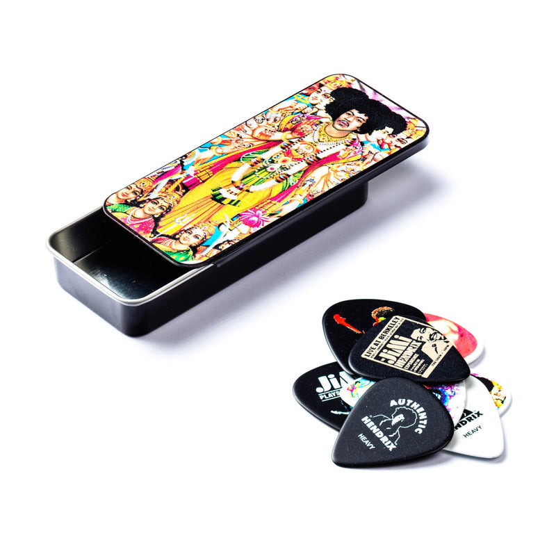Jim Dunlop Jimi Hendrix Bold as Love Celuloid Pick Tin